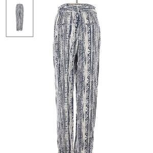 Cali 1850 linen blend Aztec western print pant
